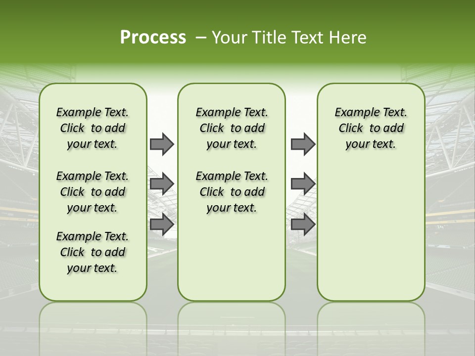 Green Auditorium Space PowerPoint Template