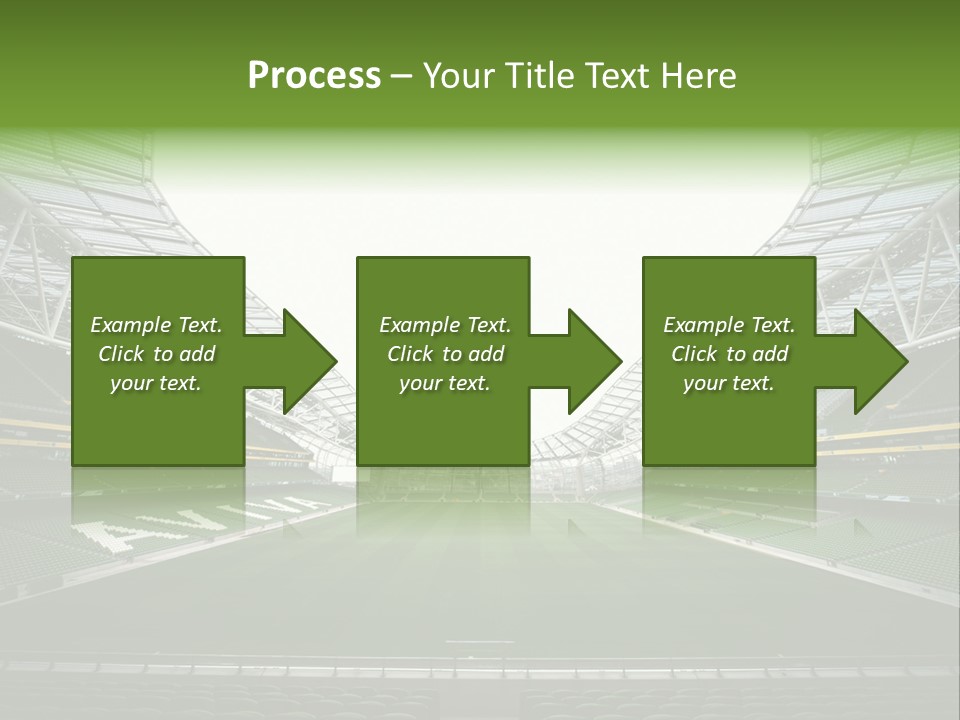 Green Auditorium Space PowerPoint Template