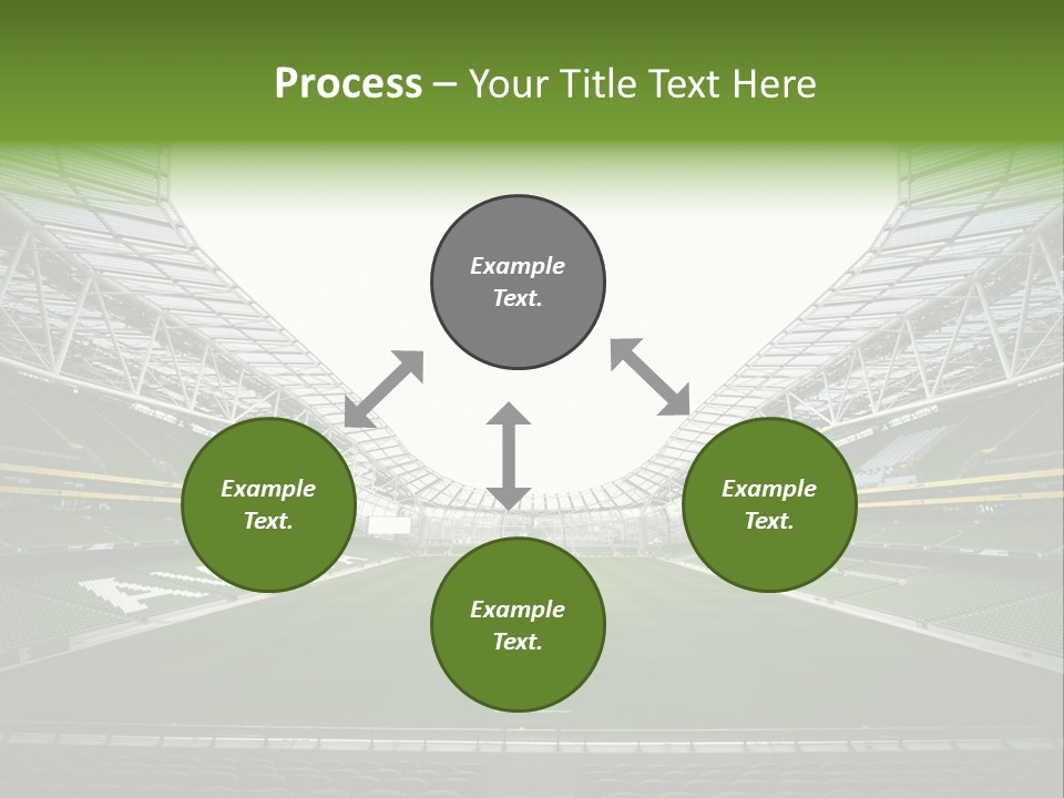 Green Auditorium Space PowerPoint Template