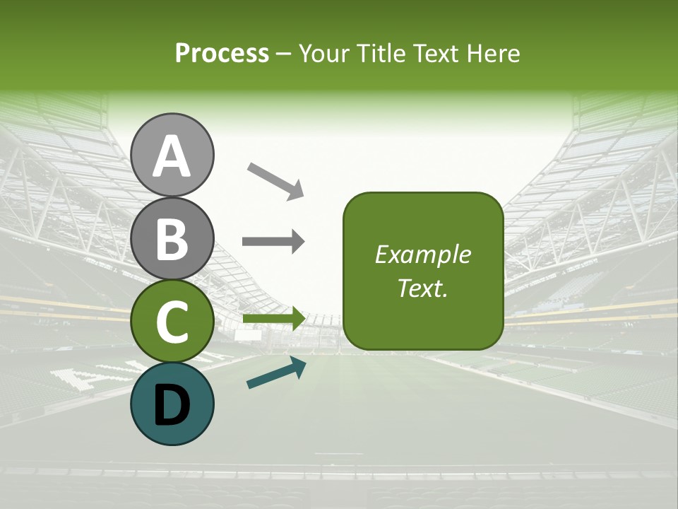 Green Auditorium Space PowerPoint Template