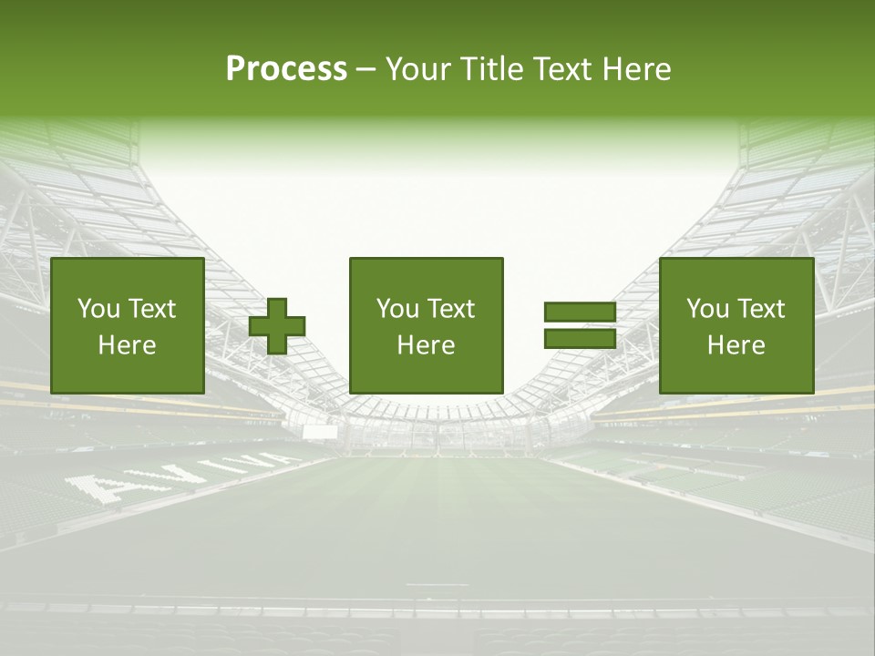 Green Auditorium Space PowerPoint Template