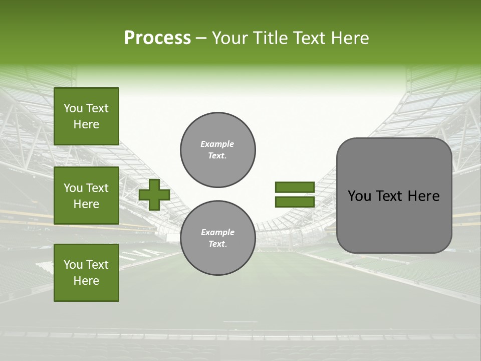 Green Auditorium Space PowerPoint Template