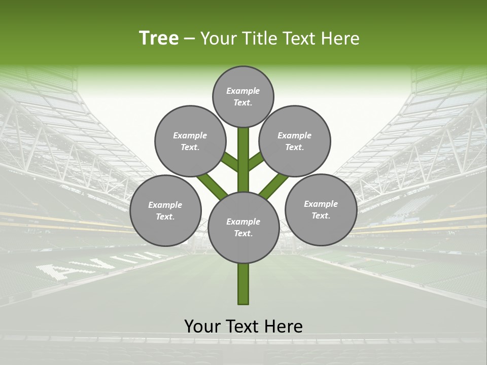 Green Auditorium Space PowerPoint Template