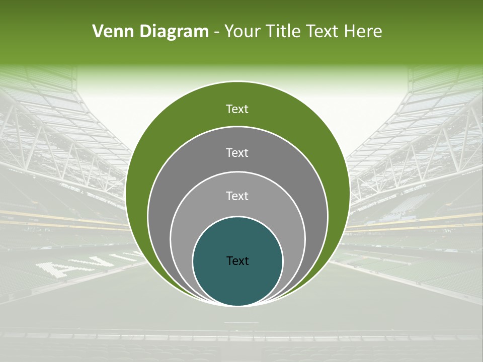Green Auditorium Space PowerPoint Template