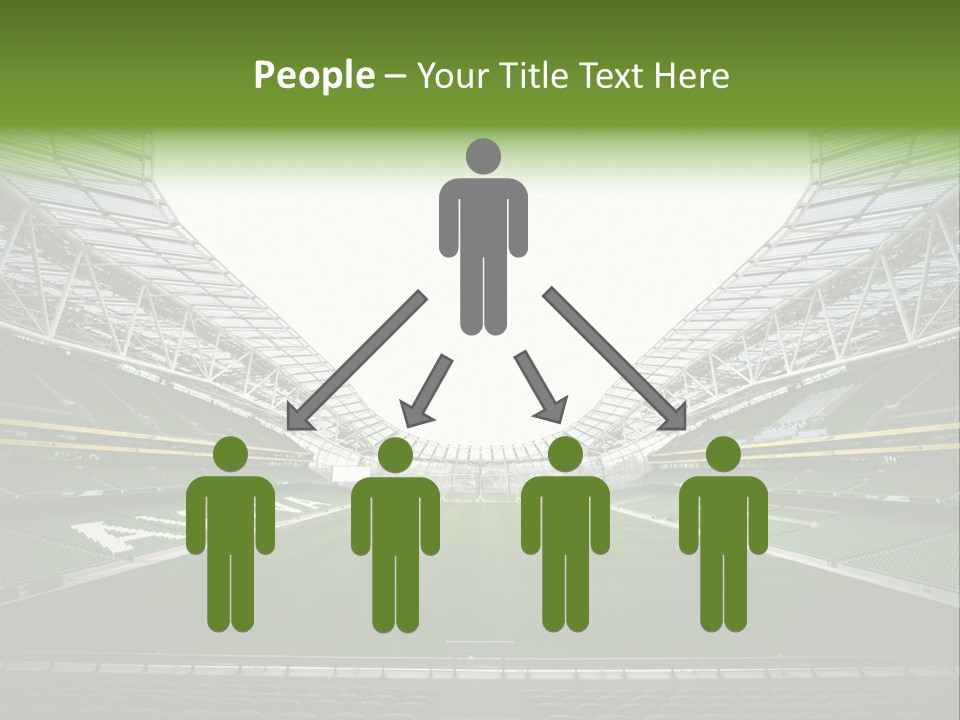 Green Auditorium Space PowerPoint Template