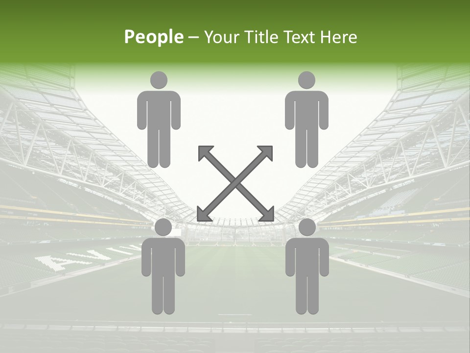 Green Auditorium Space PowerPoint Template