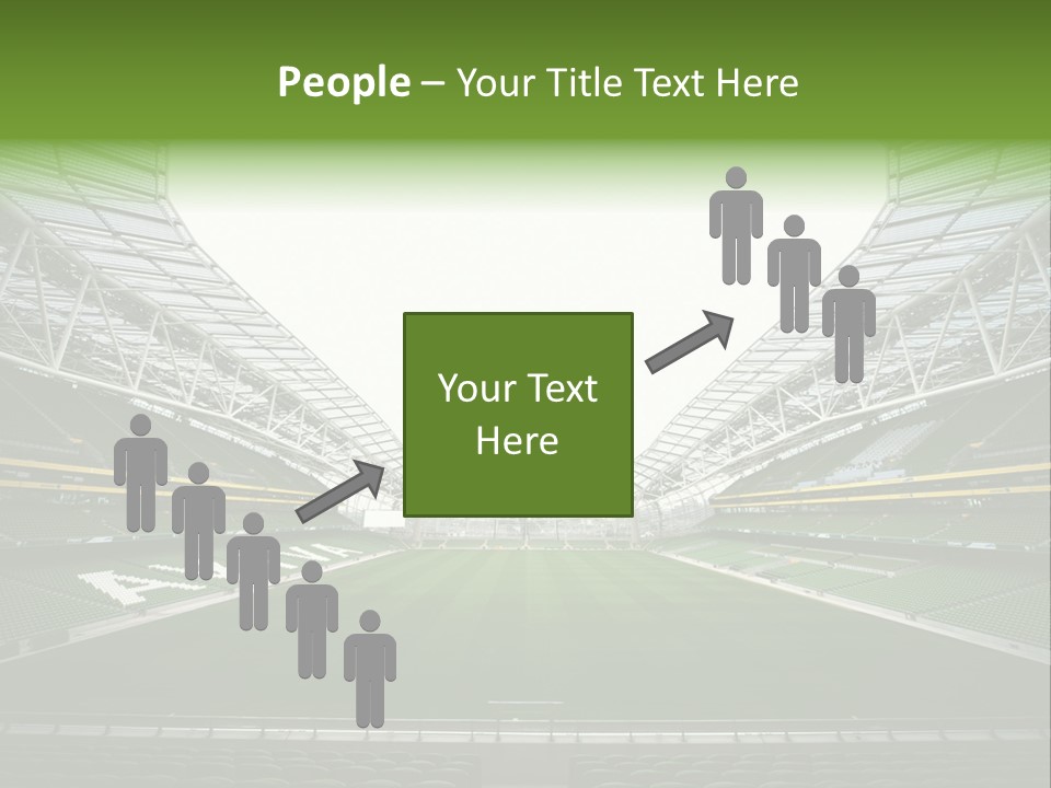 Green Auditorium Space PowerPoint Template