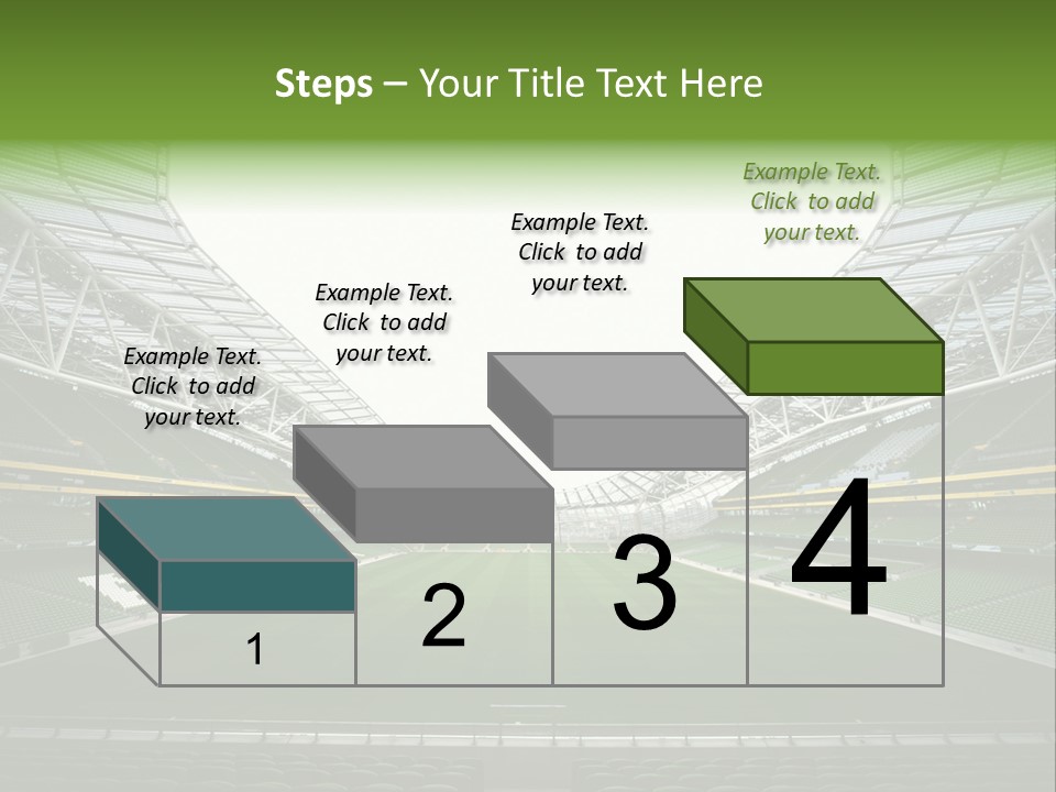 Green Auditorium Space PowerPoint Template