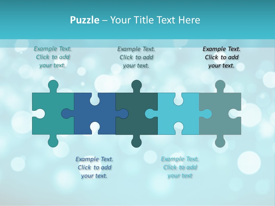 Graphic Vibrant Pattern PowerPoint Template