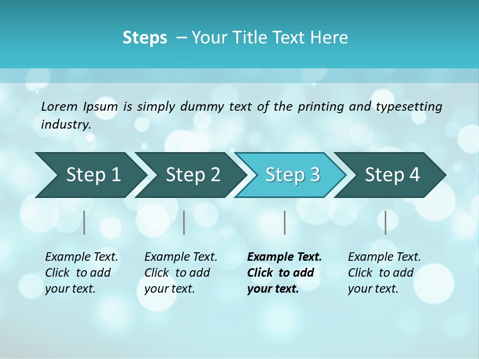 Graphic Vibrant Pattern PowerPoint Template