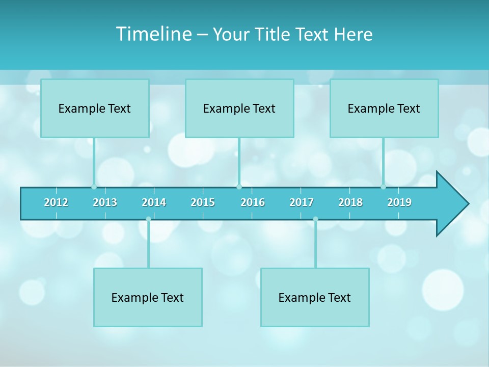 Graphic Vibrant Pattern PowerPoint Template
