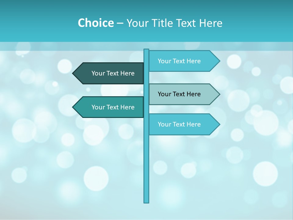 Graphic Vibrant Pattern PowerPoint Template