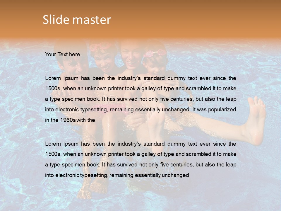 Sisters Youth Summer PowerPoint Template