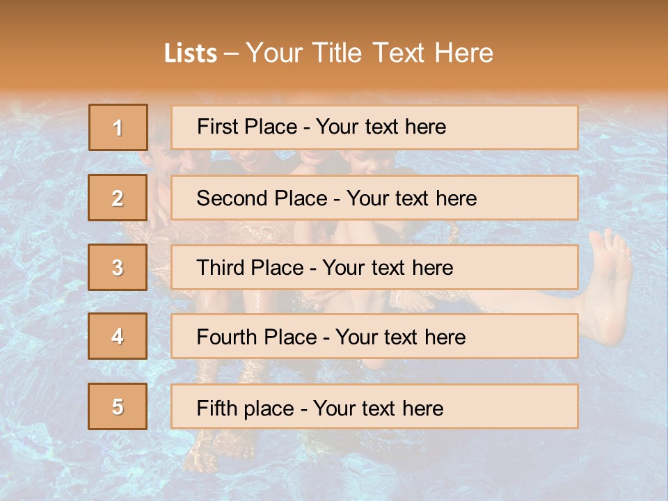 Sisters Youth Summer PowerPoint Template