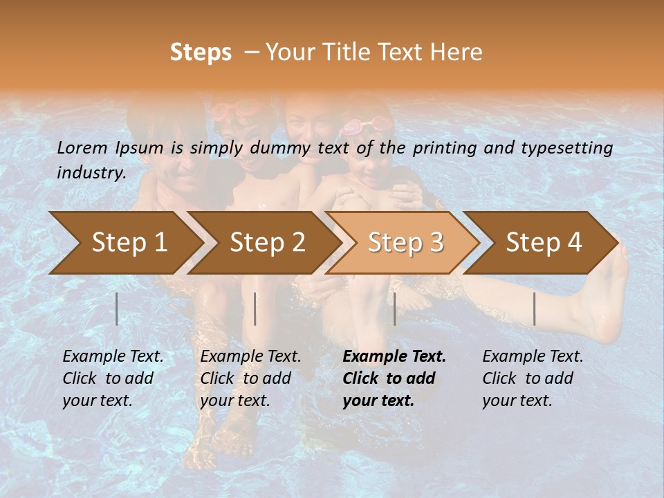 Sisters Youth Summer PowerPoint Template