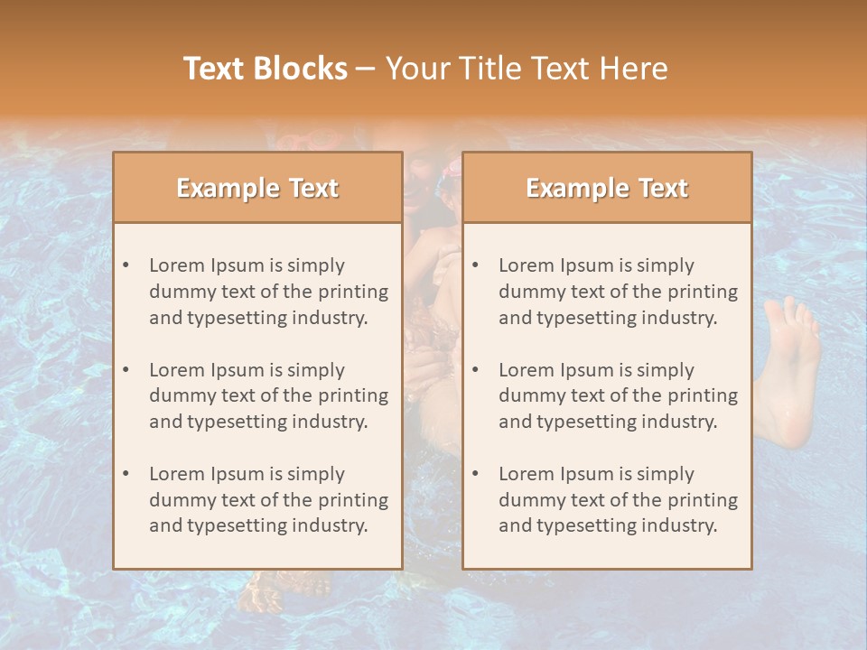 Sisters Youth Summer PowerPoint Template