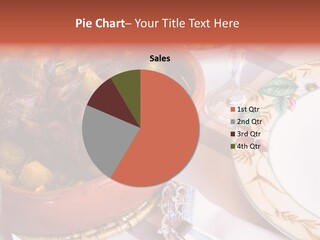 Plate Dinner Variation PowerPoint Template