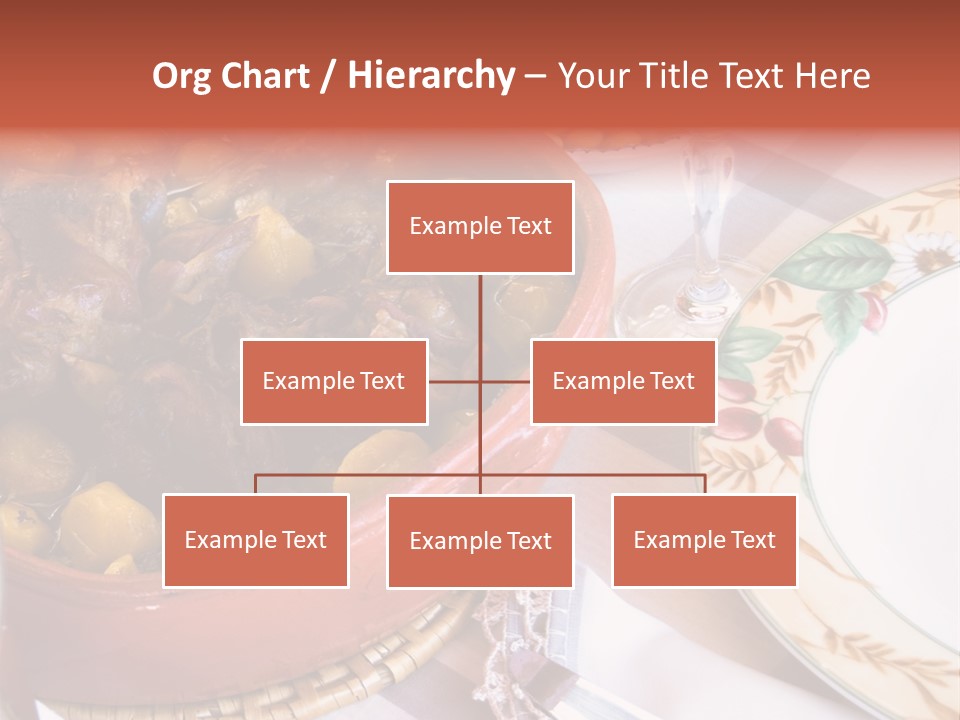 Plate Dinner Variation PowerPoint Template