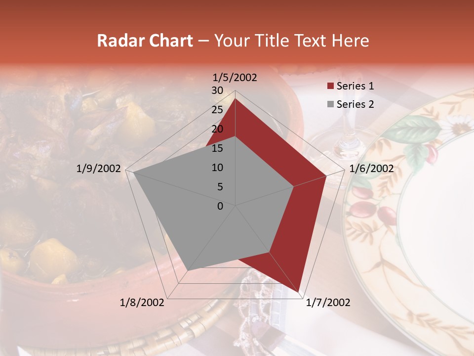 Plate Dinner Variation PowerPoint Template
