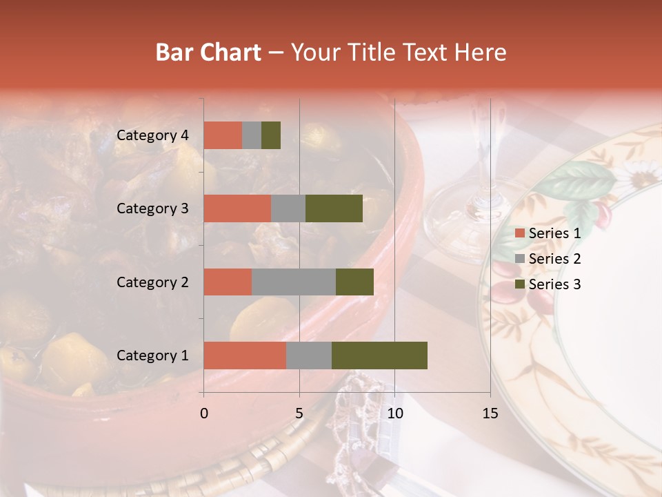 Plate Dinner Variation PowerPoint Template
