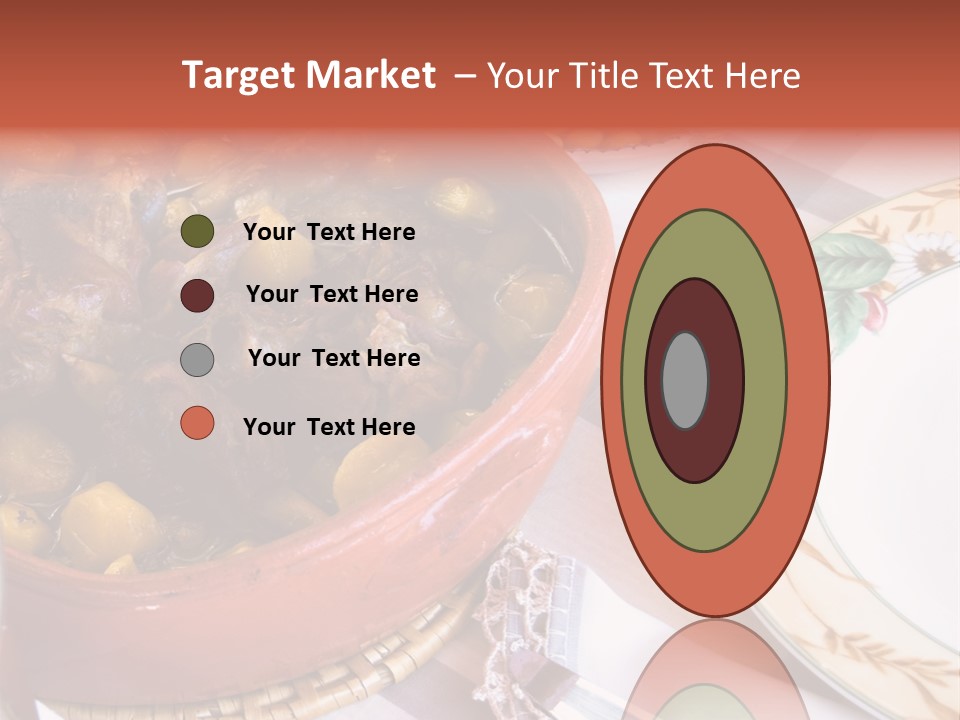 Plate Dinner Variation PowerPoint Template