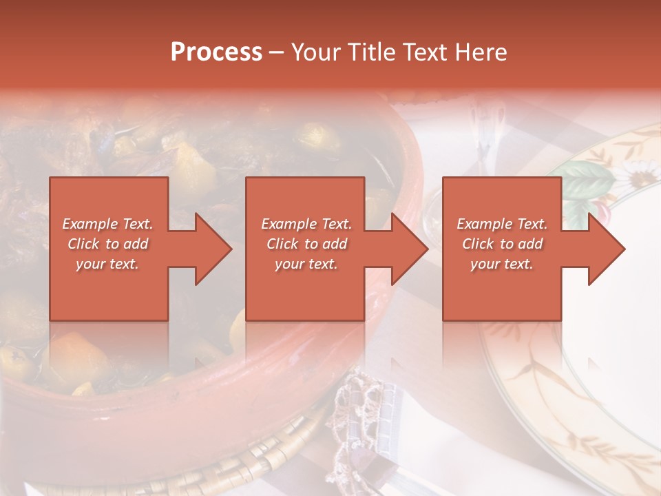 Plate Dinner Variation PowerPoint Template