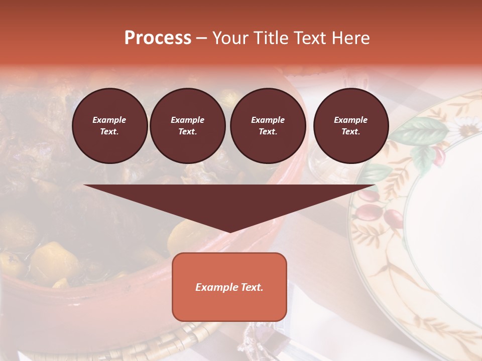 Plate Dinner Variation PowerPoint Template