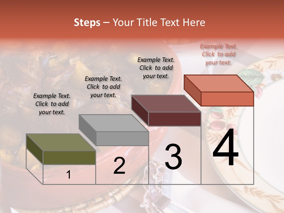 Plate Dinner Variation PowerPoint Template