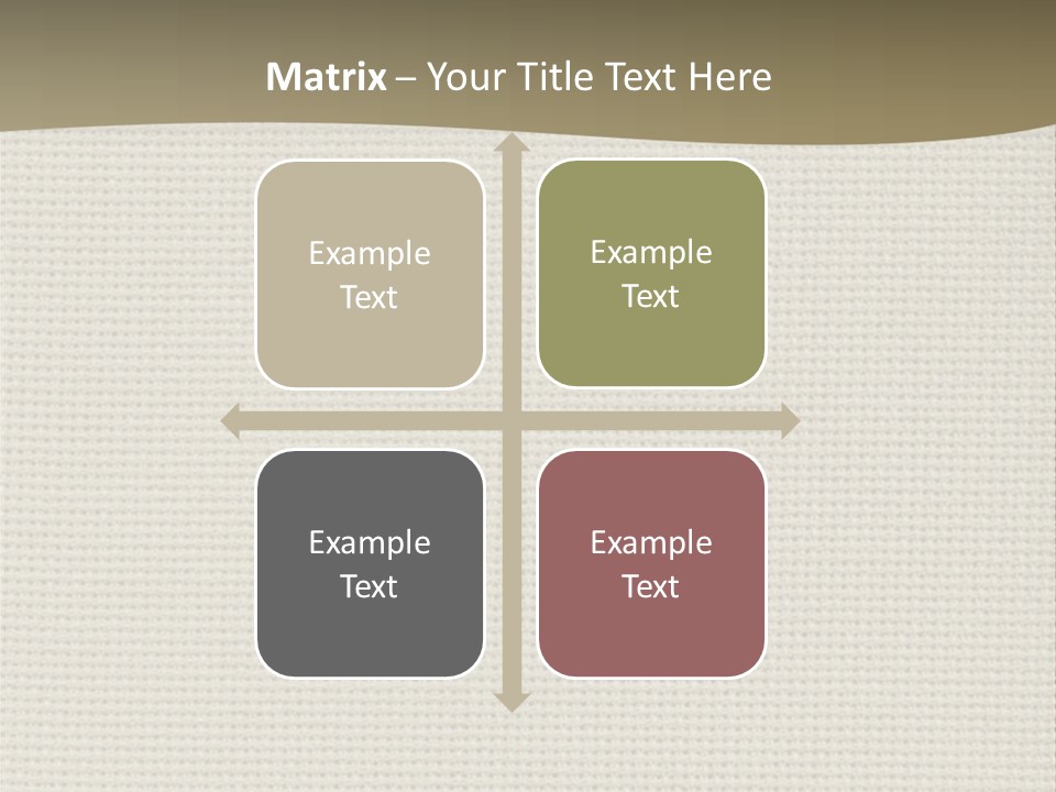 Fibers Rough Canvas PowerPoint Template