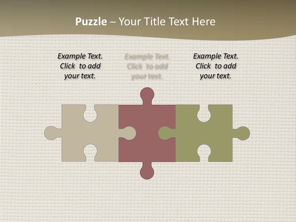 Fibers Rough Canvas PowerPoint Template