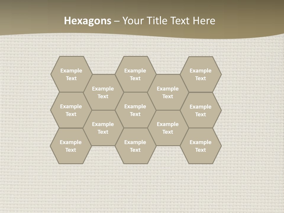 Fibers Rough Canvas PowerPoint Template