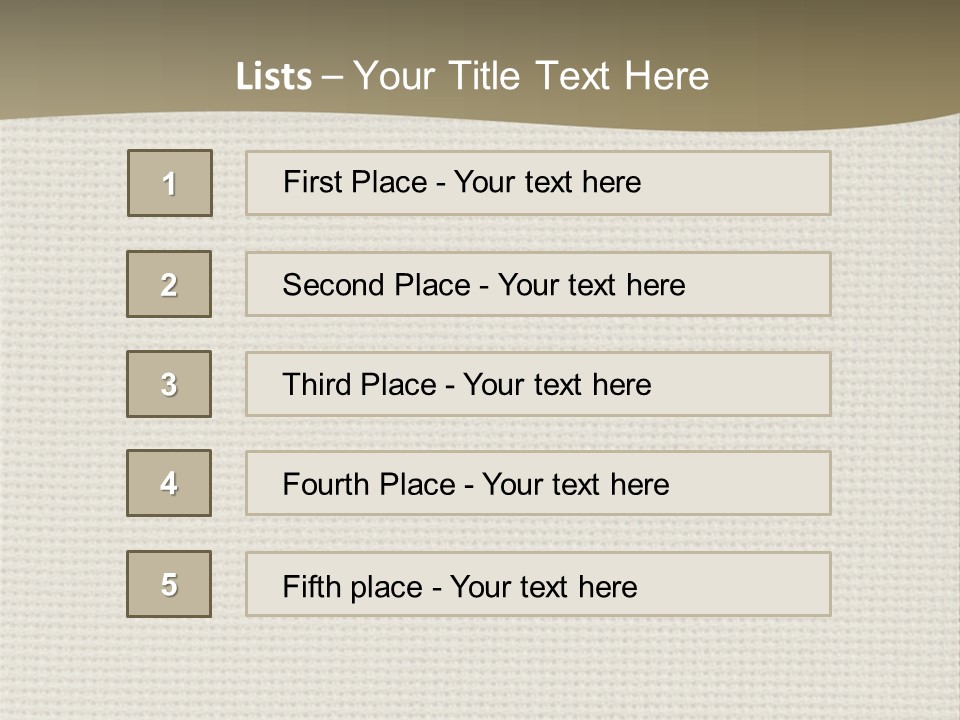 Fibers Rough Canvas PowerPoint Template