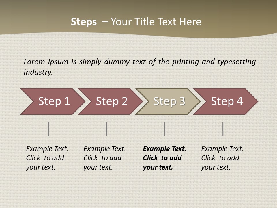 Fibers Rough Canvas PowerPoint Template