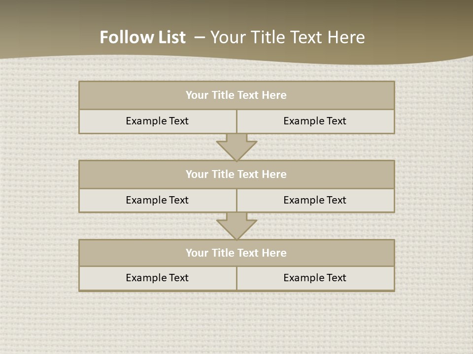 Fibers Rough Canvas PowerPoint Template