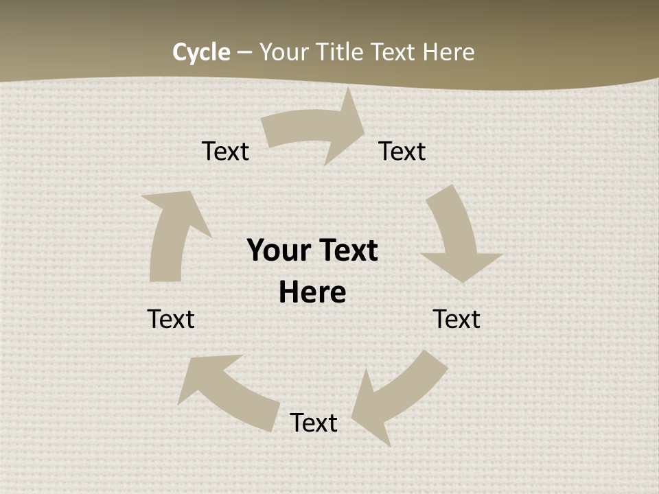 Fibers Rough Canvas PowerPoint Template