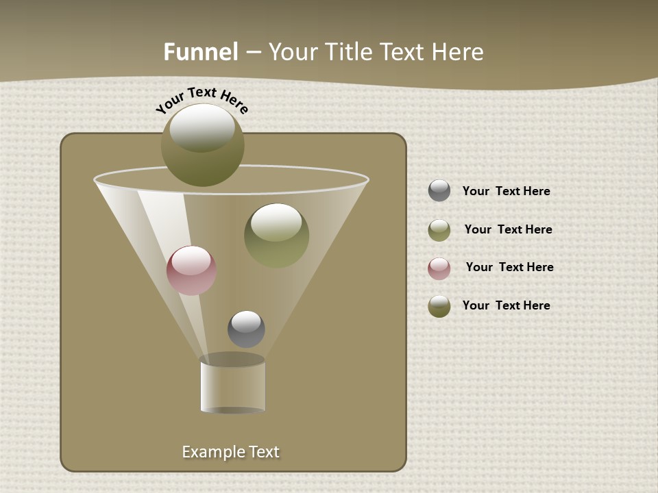 Fibers Rough Canvas PowerPoint Template