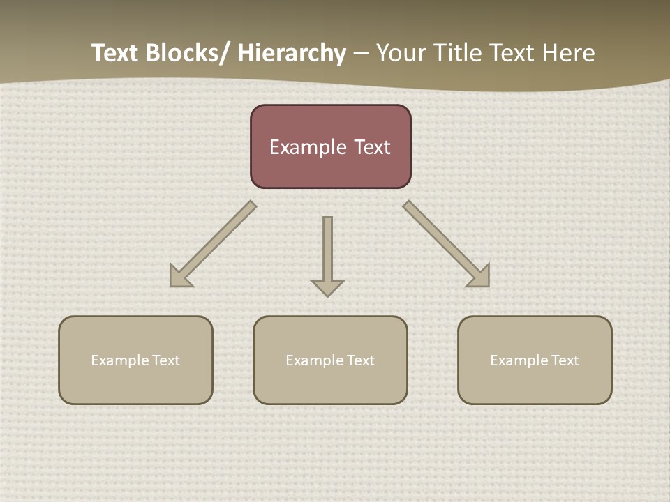 Fibers Rough Canvas PowerPoint Template
