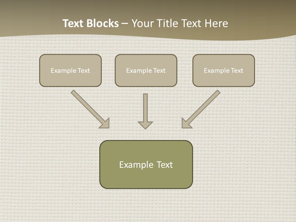 Fibers Rough Canvas PowerPoint Template