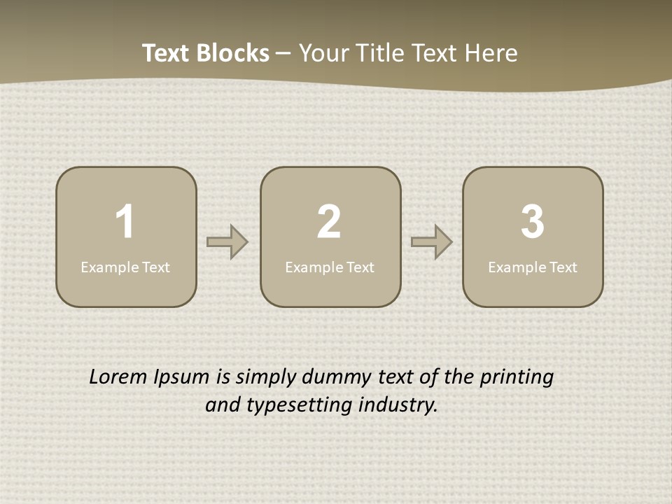 Fibers Rough Canvas PowerPoint Template