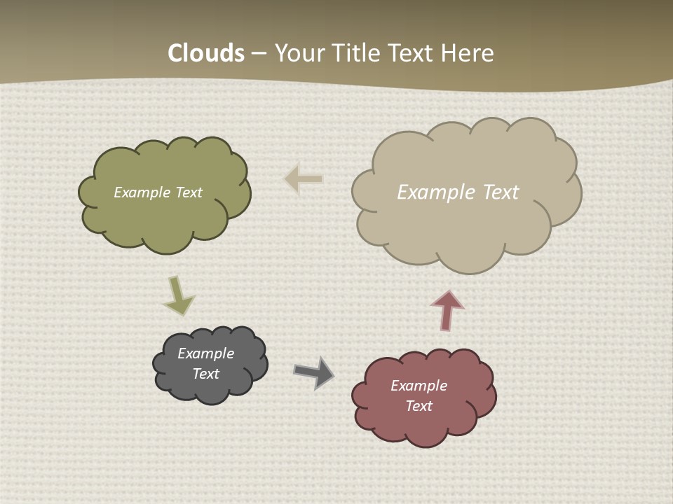 Fibers Rough Canvas PowerPoint Template