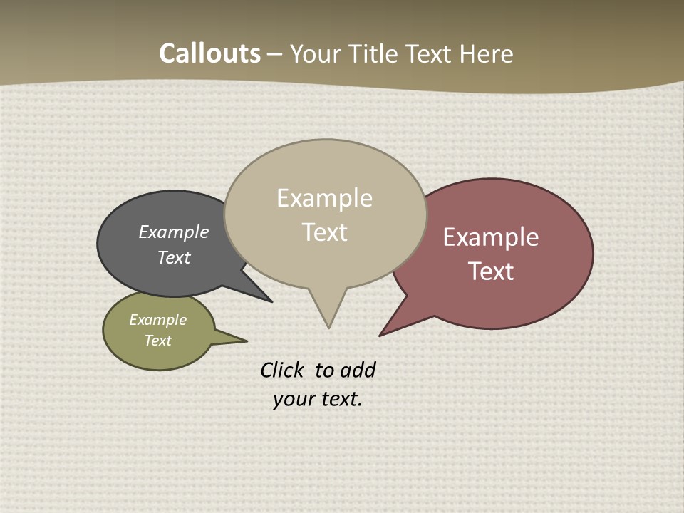 Fibers Rough Canvas PowerPoint Template