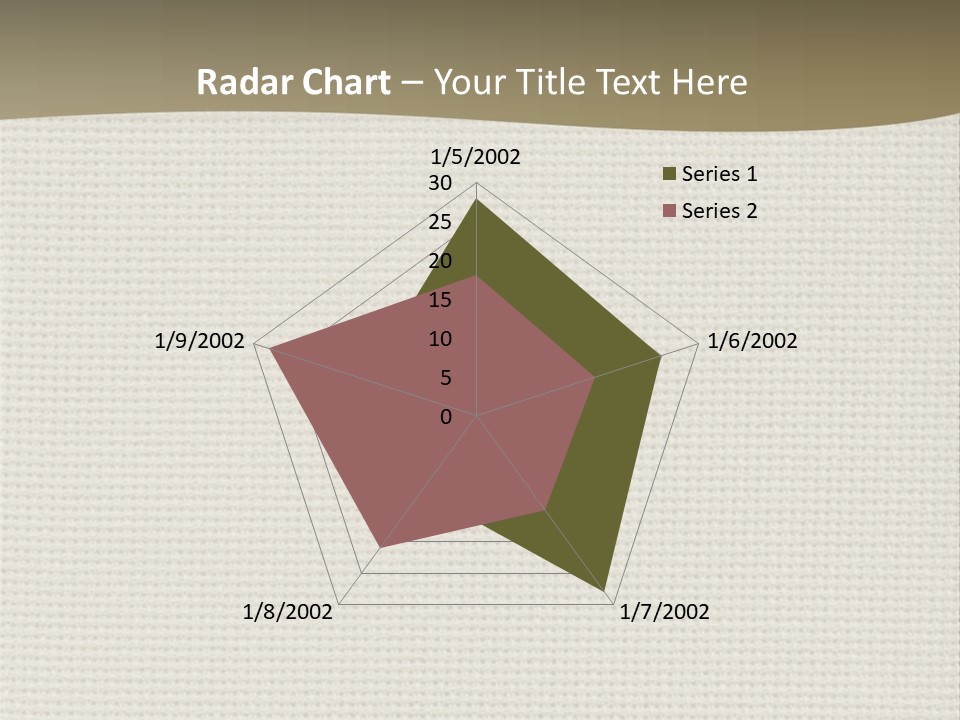Fibers Rough Canvas PowerPoint Template