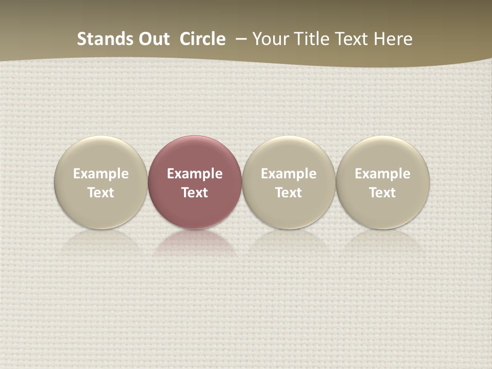 Fibers Rough Canvas PowerPoint Template