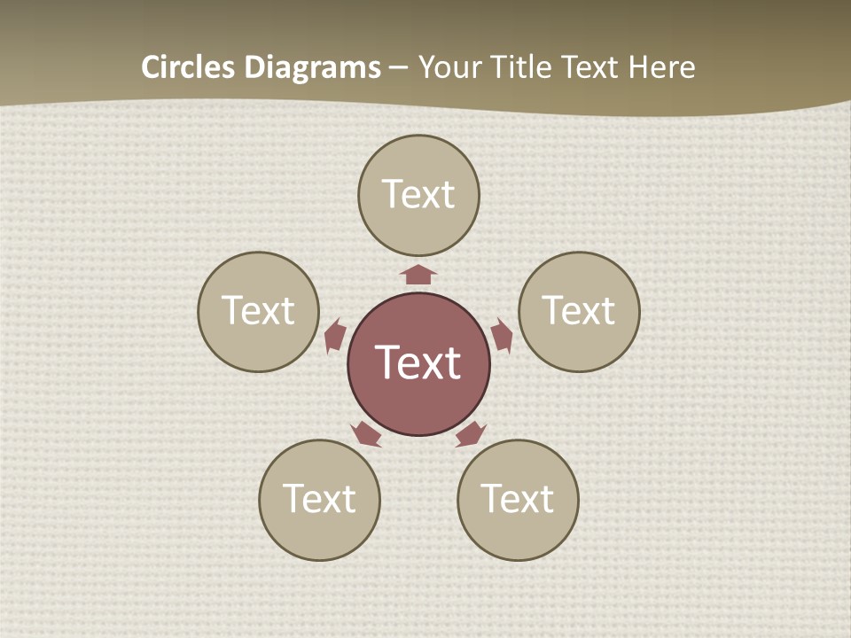 Fibers Rough Canvas PowerPoint Template