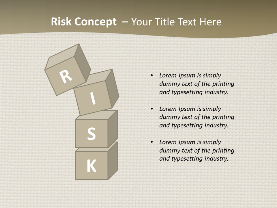 Fibers Rough Canvas PowerPoint Template