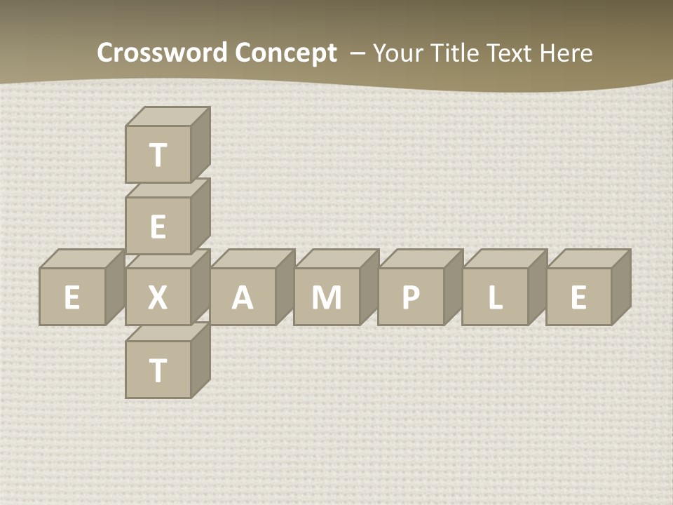 Fibers Rough Canvas PowerPoint Template
