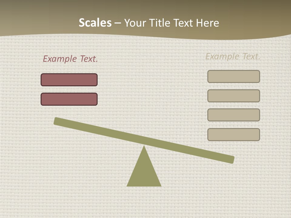 Fibers Rough Canvas PowerPoint Template
