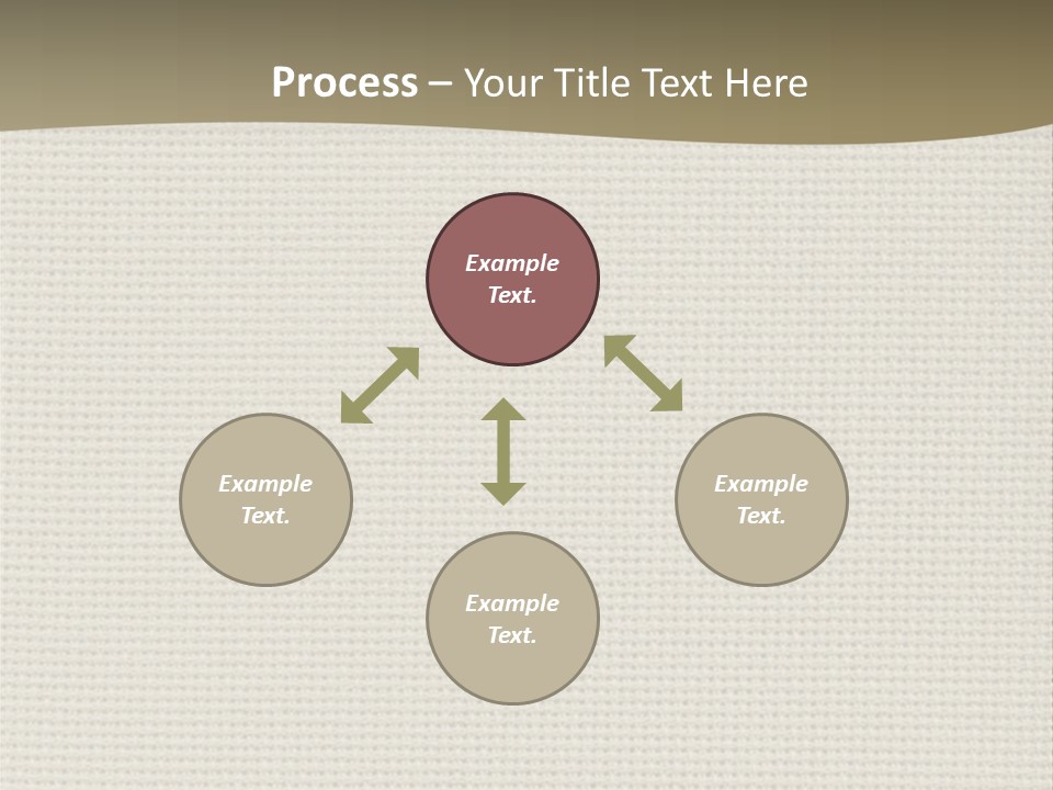 Fibers Rough Canvas PowerPoint Template