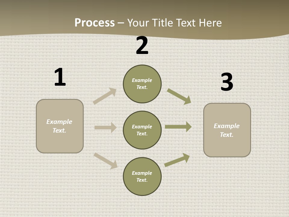 Fibers Rough Canvas PowerPoint Template