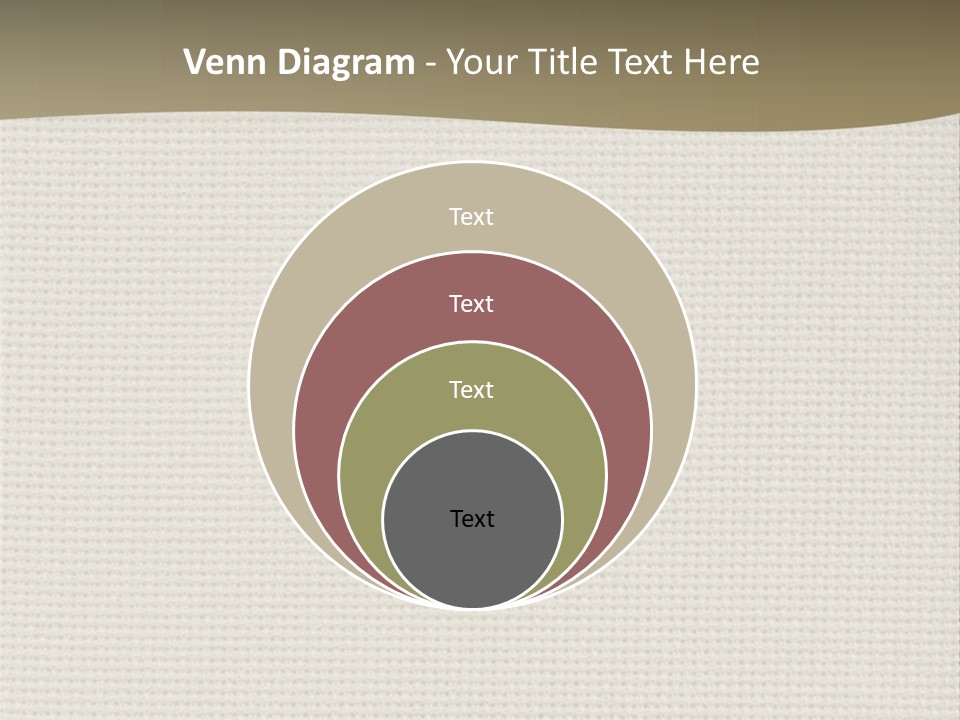 Fibers Rough Canvas PowerPoint Template